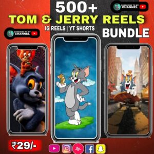 500+ Tom And Jerry Reels Bundle