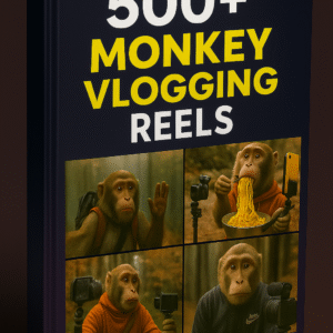 500+ Trending Ai Monkey Vlog Reels Bundle