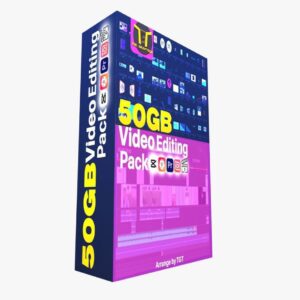 50GB Mega Editing Pack: Ultimate Video Assets for YouTube & Filmmakers