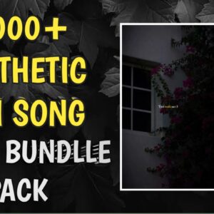 1000+ Aesthetic Lofi Song Reels Bundlle 🔥