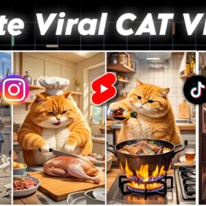1000+ Viral Ai Cat Reels 😍
