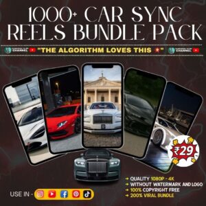 1000+ Racing Car Sync Reels Bundle – Speed and Thrill 🏎️💨