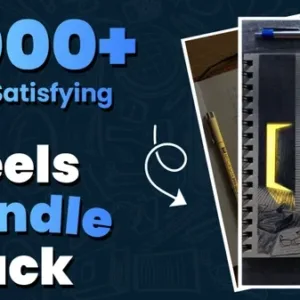5000+ Art & Satisfying Reels Bundle – Creative and Relaxing 🎨✨