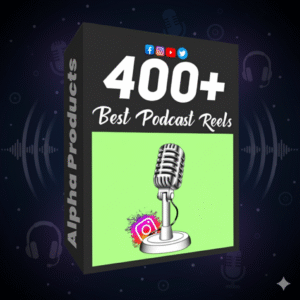 400+ Premium Podcast Reels Bundle