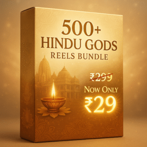 ✨ 500+ Hindu Gods Reels Bundle ✨