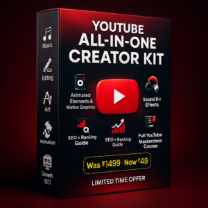 🎥 YouTube All-in-One Creator Kit – Create, Rank & Grow Faster 🚀