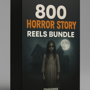 800 AI Horror Story Reels Bundle - Viral Short Videos for Social Media