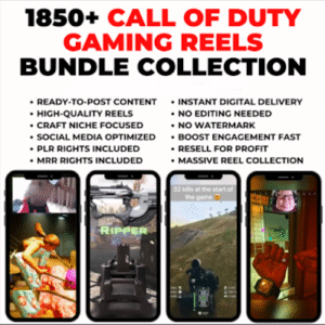 1000+ Call of Duty Gaming Reels Bundle Pack Download 2025