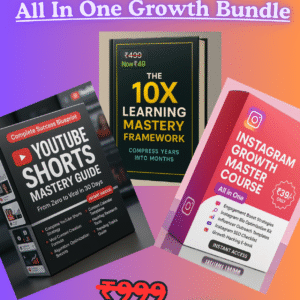 All-in-One Growth Bundle – Learn Faster, Create Smarter, Grow Bigger 📈