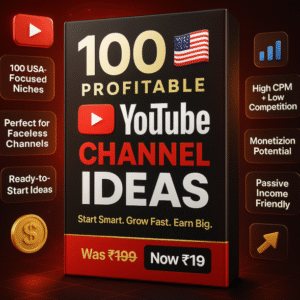 “100 Profitable USA YouTube Channel Ideas – Start Smart, Grow Fast 💡”