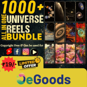 1000+ Space Reels Bundle - HD Royalty-Free Stock Videos for Social Media & Marketing