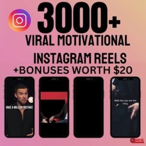 3000+ motivational reels Bundle