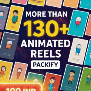 130+ Animated Reels / Memes Reels