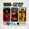 AI Reporting Viral Reels