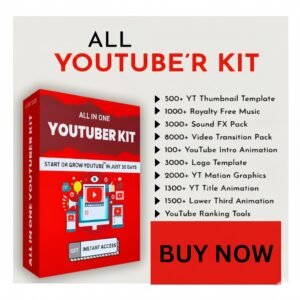 Viral YouTuber Starter Pack 🎯 – Everything You Need to Grow
