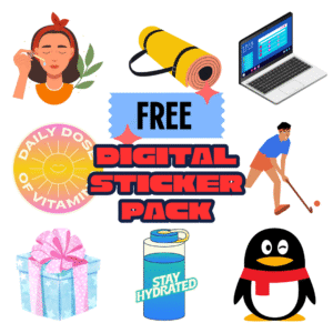 digital sticker bundle