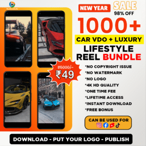 1000+CARS+LUXURY LIFESTYLE REELS BUNDLE TikTok, Instagram, YouTube Shorts
