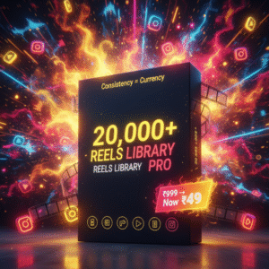 🎯 20,000+ Reels Library Pro (Without Watermark)