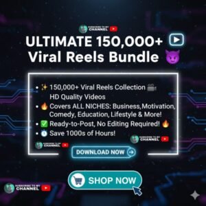 Ultimate 150,000+ Viral Reels Bundle – Free Download | Ready-To-Post HD Reels Collection