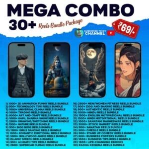 Viral Reels Bundle Pack – 30+ Niches | Ready-Made Content for Creators