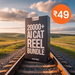 2000+ AI Cat Reel Bundle 🐱✨ — Viral Reels Pack for Instagram Creators