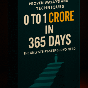 1crore in just 1 year (ULTIMATE BLUEPRINT)