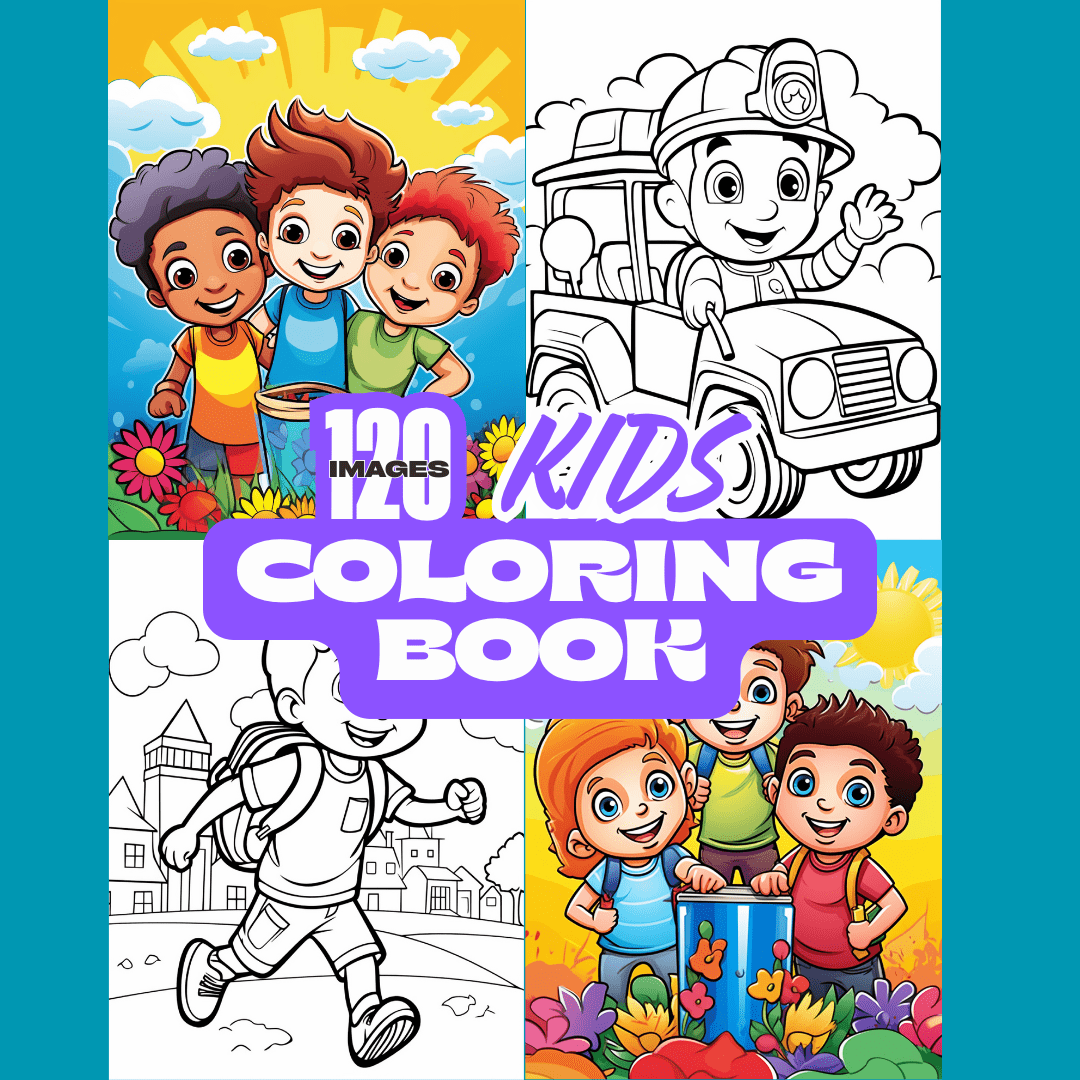kids-in-action-coloring-book kids in action coloring book