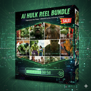 AI Hulk Reel Bundle Pack 2026 - Trending Instagram Reels & TikTok Video Kit