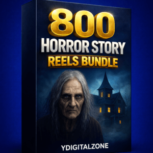 800 AI Horror Story Reels Bundle - Viral Short Videos for Social Media