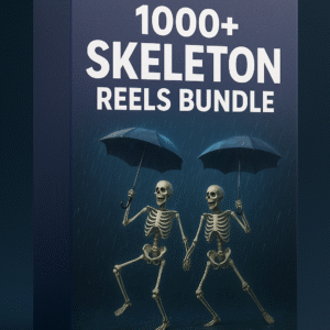 1000+ Skeleton Reels Bundle for Instagram