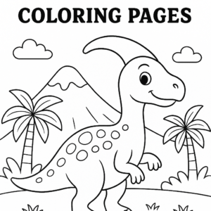 Jurassic Fun Pack – Dinosaur Coloring Sheets for Children