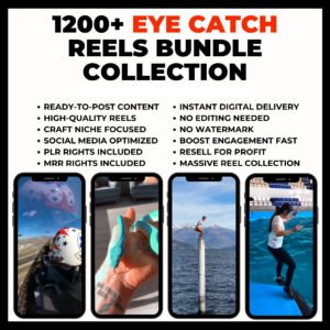 👀✨ 1200+ Eye-Catching Reels Bundle Pack Collection