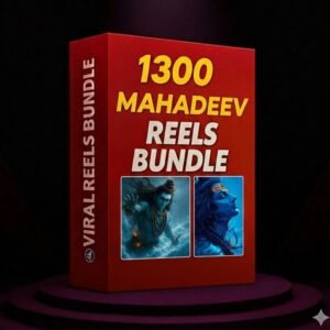 Mahadev Reel Bundle Pack - Shiva Themed Instagram Reels for Spiritual Content Creators