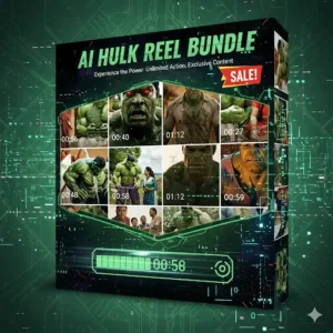 500+ AI Viral Hulk Reels Bundle – Most Trending Power Reels (₹49 Only)