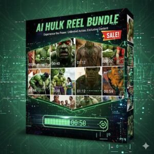 AI HULK REEL BUNDLE – VIRAL POWER CONTENT PACK 💪🤖