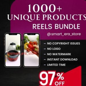Unique Product & Gadgets Reels Bundle (1000+ Viral Tech Reels) – Instagram Growth Pack (₹29 Only)
