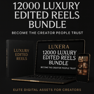 LUXERA™ – 12000 Luxury Edited Reels Bundle (Instant Download)