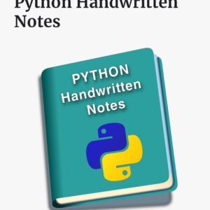 ✍️ Python Hand Written notes