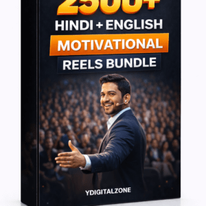 2500+ Hindi & English Motivational Reels Bundle: Boost Your Social Media Engagement
