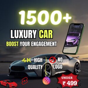 LUXURY CAR BOOST YOUR ENGAGEMENT