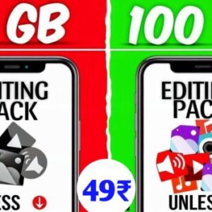 100GB+ BIG EDITING ASSEST - JUST 59₹ ✅