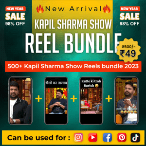 500+The Kapil Sharma Show Reel bundle Download 👉Put your logo👉 Publish🤩