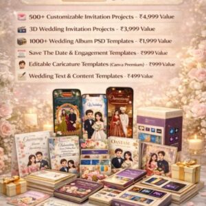 Wedding template card