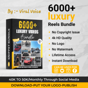 6000+ Viral Luxury Cars Reels Bundle - Boost Your Social Media & Sales