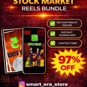 Stock Market Reels Bundle – 1600+ Trading, Finance & Viral Market Clips (₹29 Only) 📈💰🔥