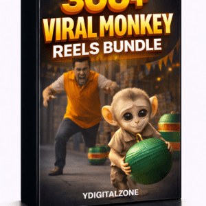 300+ Ai Monkey Reels Bundle (Watermark Included)