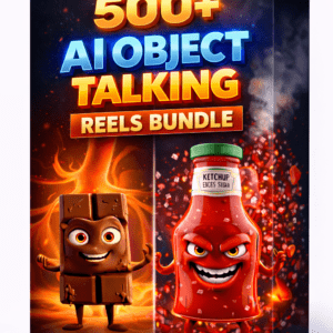 500+ AI Object Talking Reels Bundle for Instagram