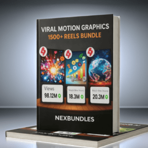 Viral Motion Graphics Reels Bundle – 1500+ Clips