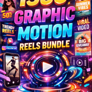 1500+graphic motion reels bundle