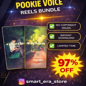 Pookie Voice / Mad Scientist Reels Bundle – 1000+ Funny & Viral Audio Clips (₹29 Only) 🤪🧪🔥